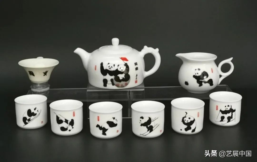 景德镇&蒋昌忠 | 设计创作迎冬奥《国宝大熊猫限量版茶具》二三事