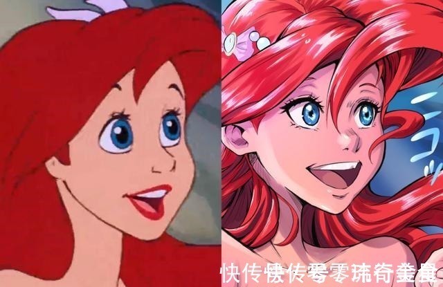 木兰|当迪士尼公主换个画风,艾莎女王变表情包,木兰的新画风太美了