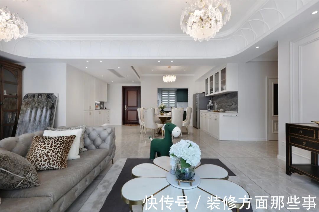 二胎|171㎡豪宅装修设计,二胎家庭老人同住还能全屋0杂物!