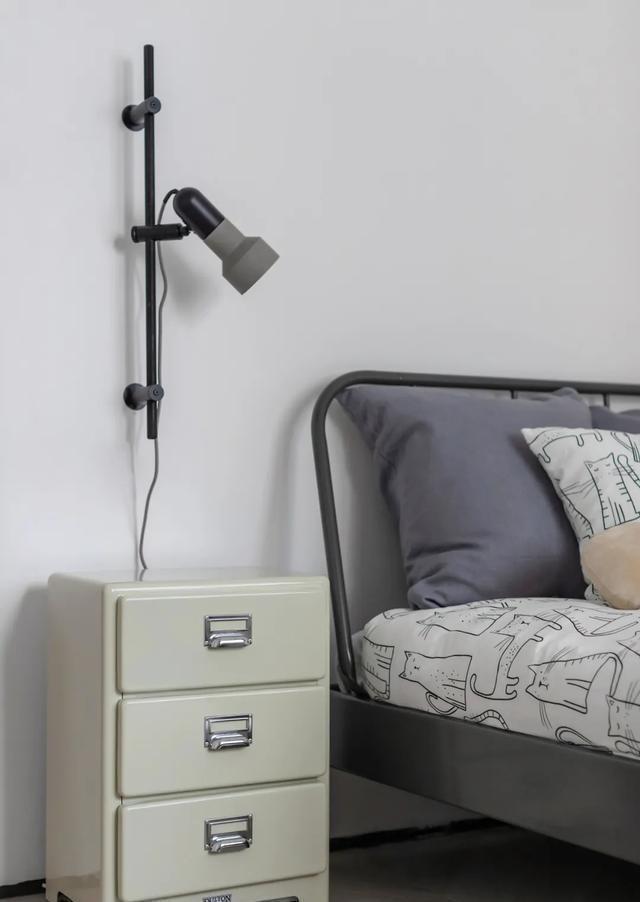 水泥漆|88㎡小三居,磐多魔+水泥漆,她家的“毛坯房”太酷了