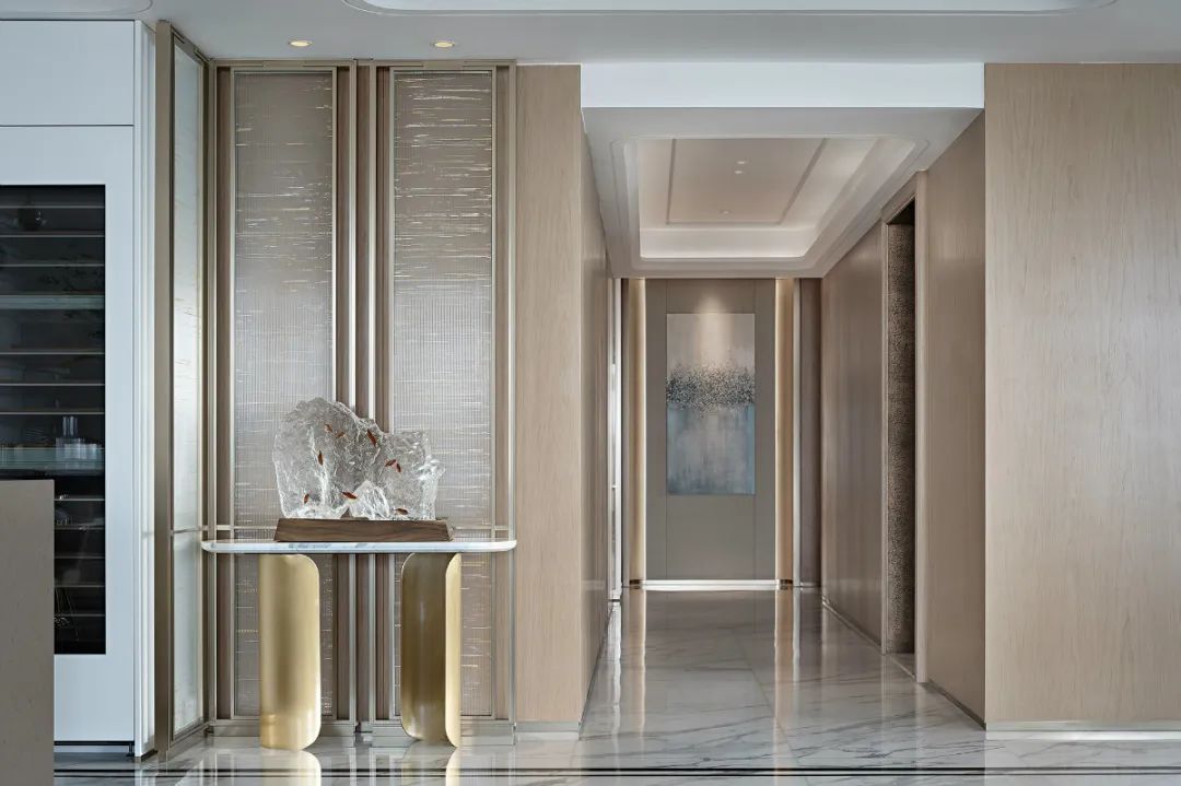 优雅|374㎡现代大平层，华丽时尚的空间，朴素质感好高档