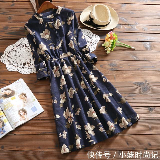 连衣裙 森女系碎花连衣裙,甜美可爱,彰显淑女气质,显气质还遮肉