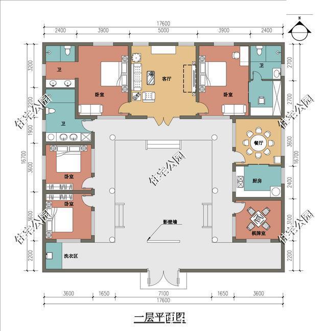 养老房|回农村给父母盖养老房,我只推荐一层户型,舒适比豪华更重要