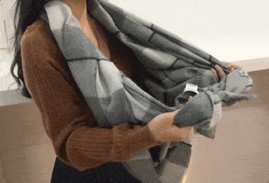 围巾围得好,大衣的潮范儿都可以提升一个level。