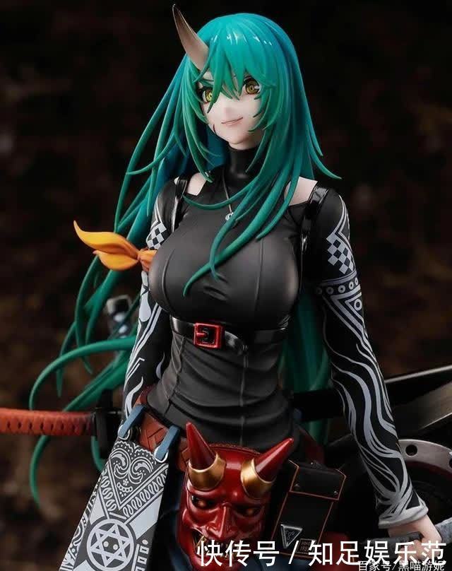 手办|明日方舟星熊狩标浪人手办公开 细节拉满的超帅气鬼姐