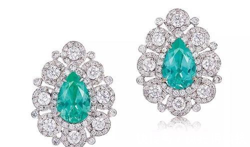 蓝色#帕拉伊巴碧玺,那道电光石火の蓝!