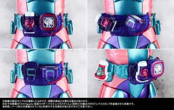 假面骑士|假面骑士Revi和Vice的SHF官博细节图公开,腰带可盖章翻转着实惊人