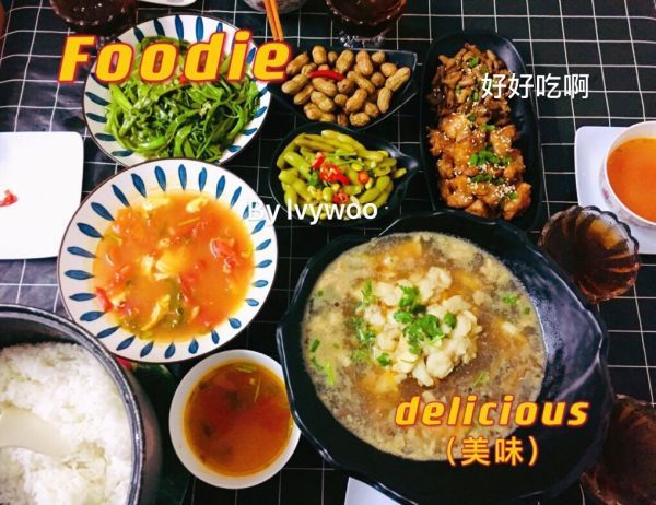 毛豆|5菜1汤家常便饭晚餐