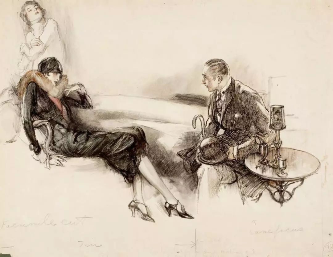 上流社会@美国最伟大的插画家,记录了上流社会的男男女女纸醉金迷的情景