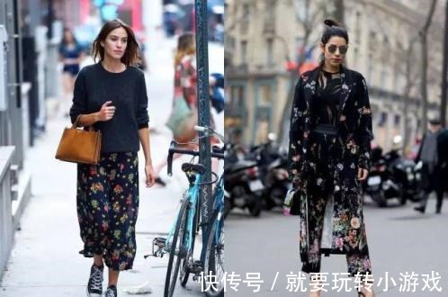 印花裙|早春被一抹“碎花”打动，拯救“死板”穿搭要get其要点！