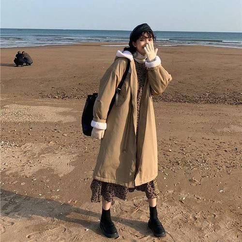 小个子羽绒服一定要这么穿，时髦又温柔，记住了哦