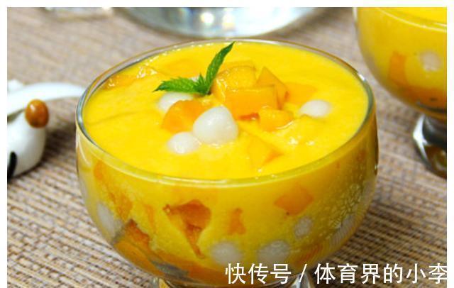 孩子爱吃的芒果牛奶杯,甜香软糯,营养美味,吃了一次还想吃