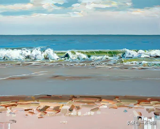 科特&他的绘画是光与色的交响乐,充满着前卫和时尚