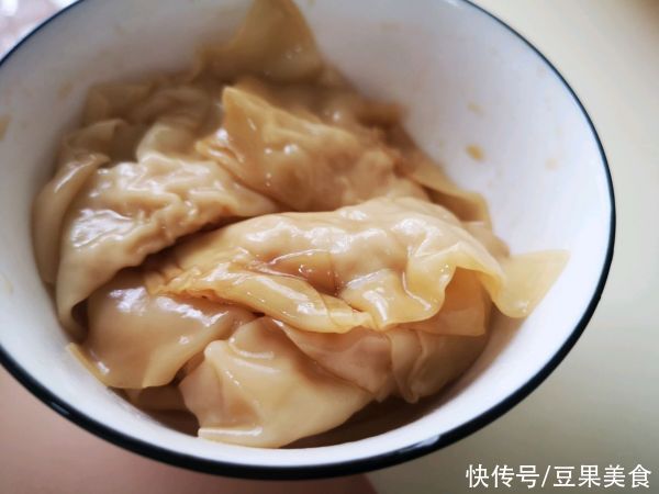 云吞|3分钟搞定早餐：鲜味拌云吞