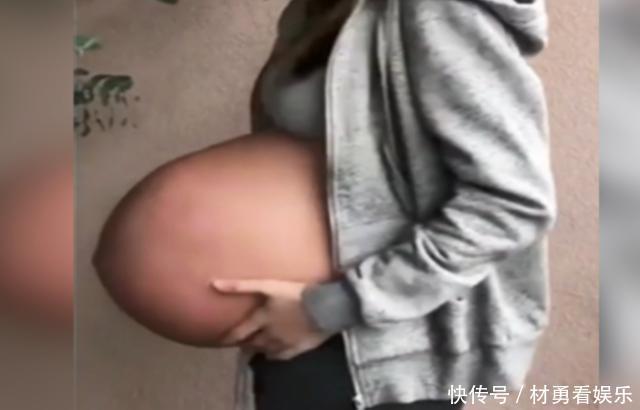 皮肤|孕妈晒“悬浮肚”走红，人人说是双胞胎，孕妈遭遇让人心疼又担心