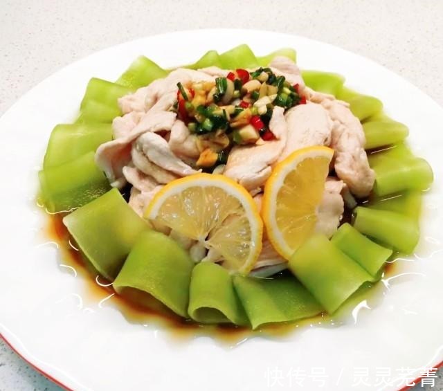 莴笋|脆爽嫩滑，减肥瘦身～莴笋拌鸡肉片！