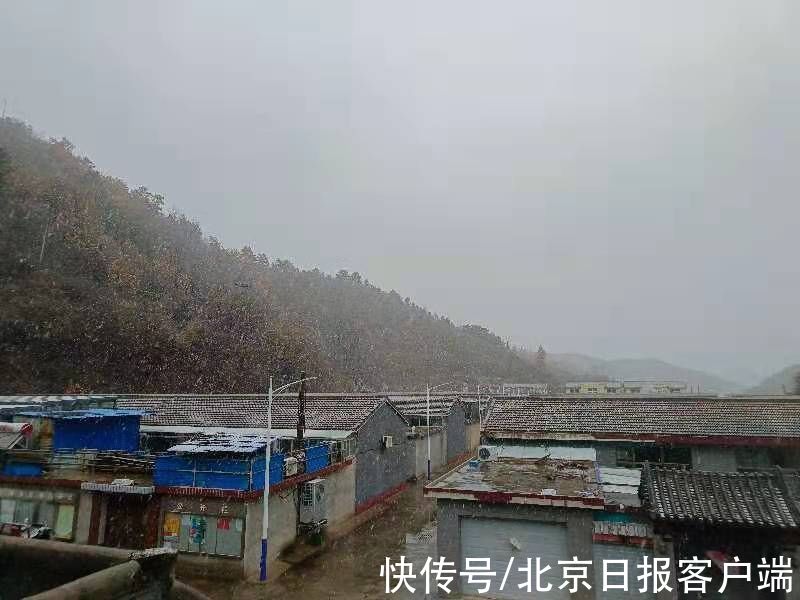 琉璃庙|今冬第一场雪进山了！怀柔琉璃庙雪花飘洒而下