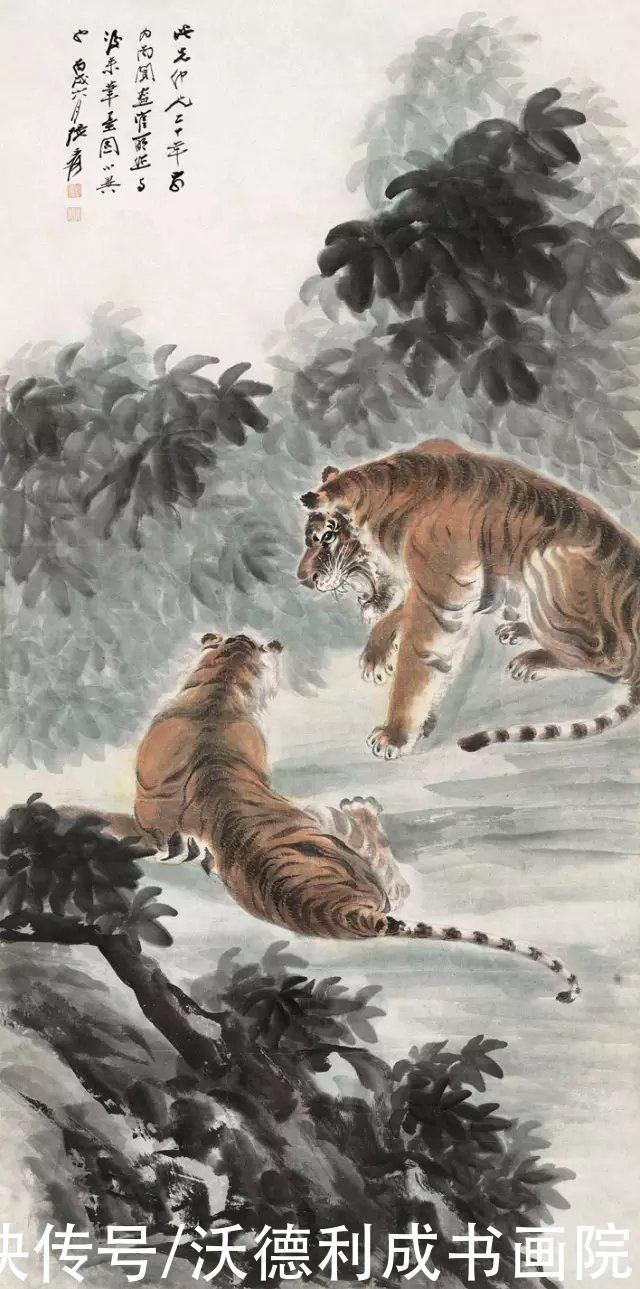 康熙年间|历代名家画虎欣赏，形神兼备