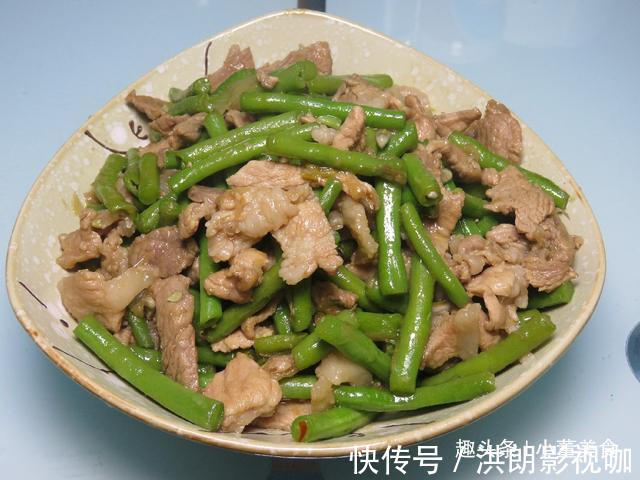 清脆|豆角炒肉，直接下锅就大错特错，多加一步，豆角清脆入味不夹生