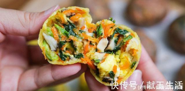 减肥|玉米面菜团子，不和面，不揉面，滚一滚就下锅，减肥也能管饱吃