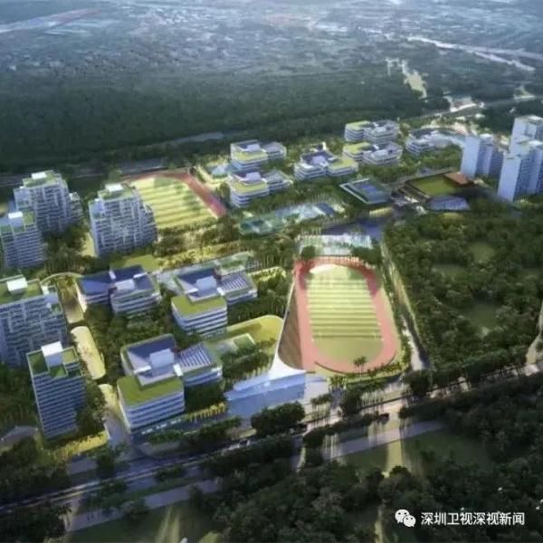 深圳市高中|深圳又一高中园封顶！建成后可提供超9000学位！