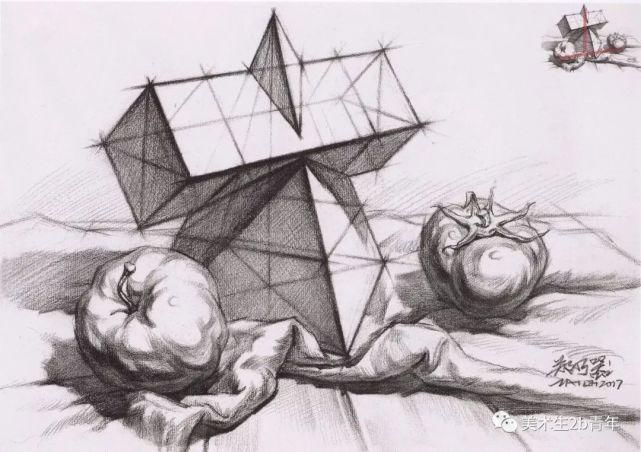 结构$画素描结构那么枯燥为什么还要画?这样想你就错了?