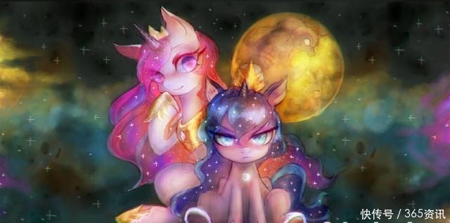 宝莉|小马宝莉揭示宇宙公主和露娜的感情到底有多深简直太羡慕了!