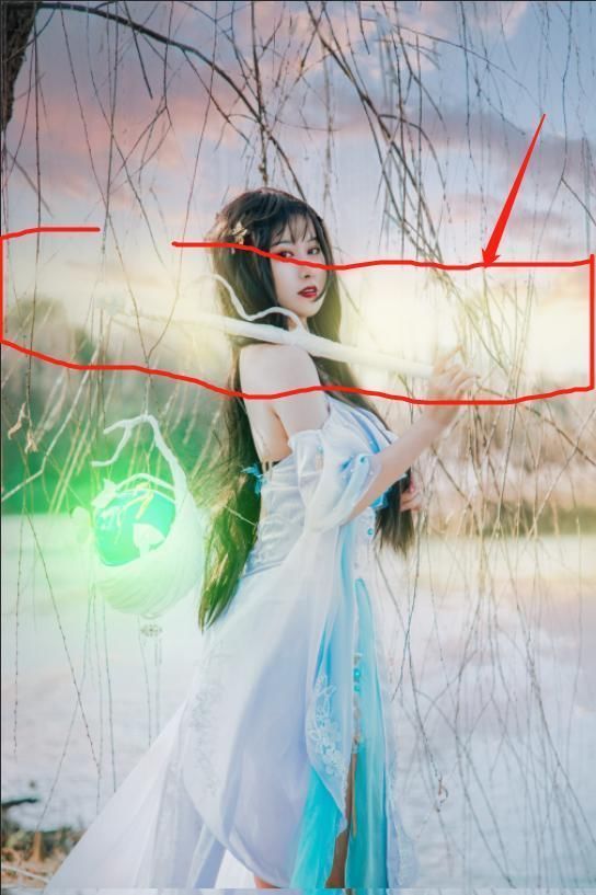 cos|三分钟学会不用素材给照片制作特效光效，你学会了吗？