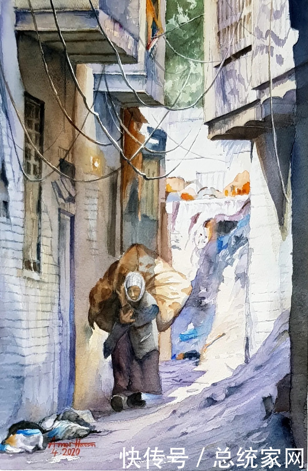 「第七届水彩节特邀嘉宾」AMER HASSAN 艺术作品展