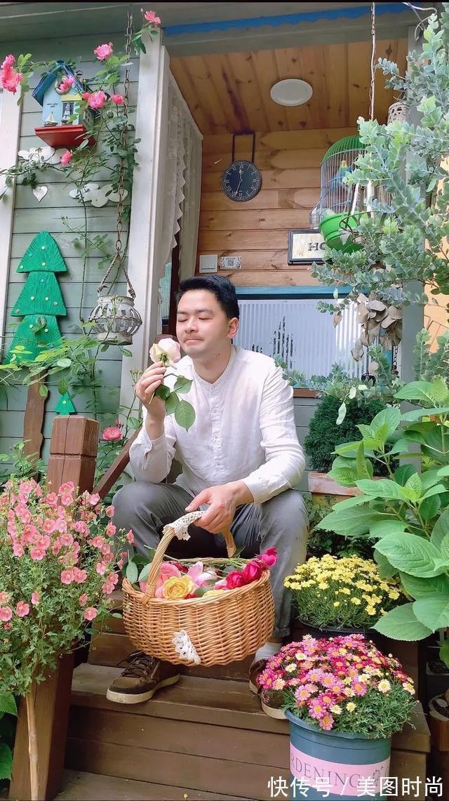 黄先森|3年前,他买了一栋带花园的小洋房,为她打造了一个童话般的花园