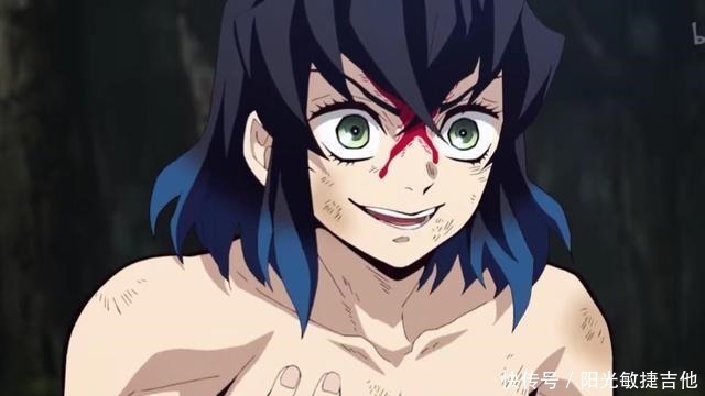 劍士|鬼滅之刃“三小強”伊之助，如何從豬頭少年成長為頂尖劍士的！