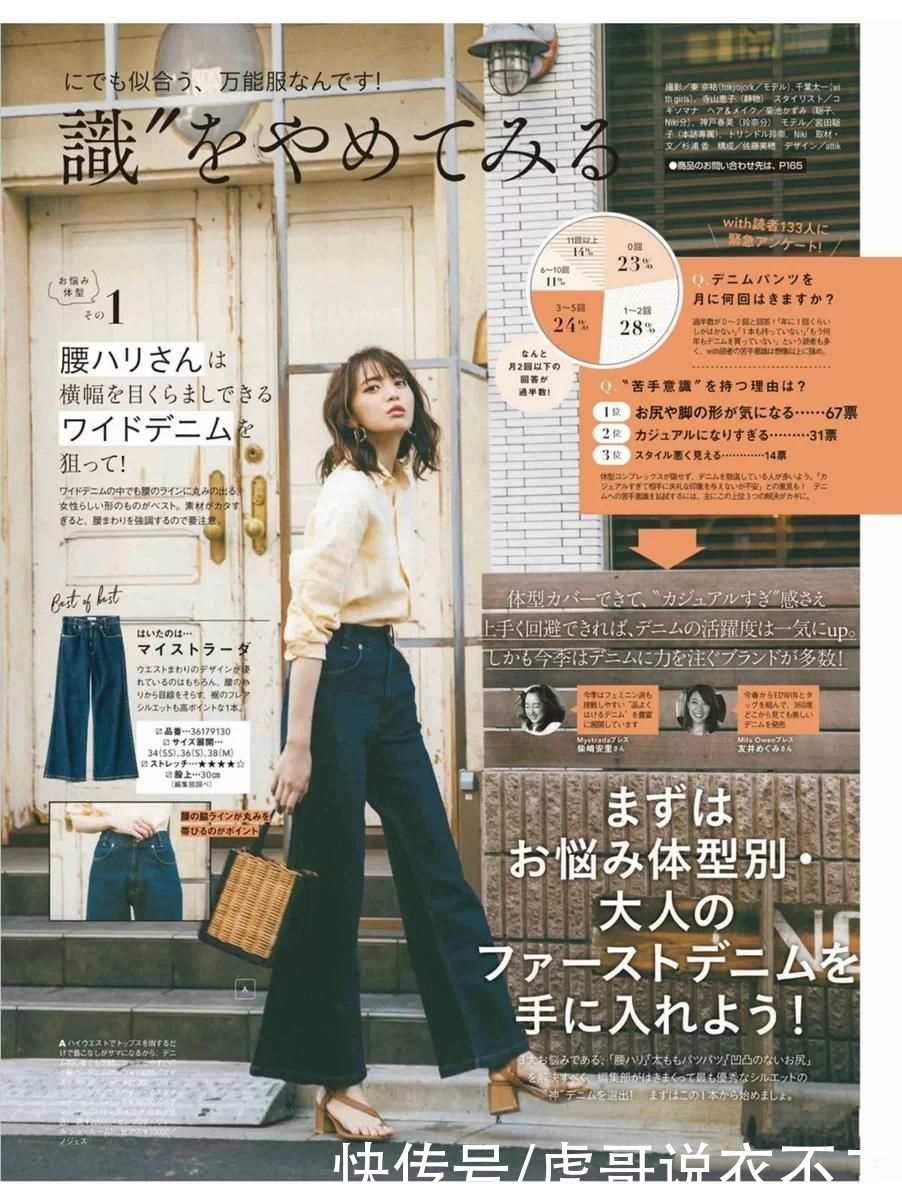 换季穿搭没灵感？一条牛仔裤帮你解决一半烦恼，还不赶紧学起来