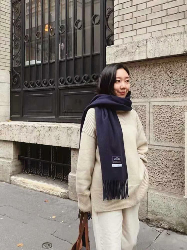 系围巾也有大讲究,简单易学的通用诀窍,为你造型加分