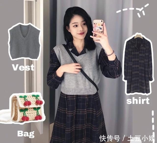 早春最显甜美的少女风穿搭,小个子女生照着穿,显高又好看