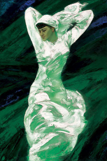 詹建俊@著名油画家詹建俊的人物风景作品欣赏