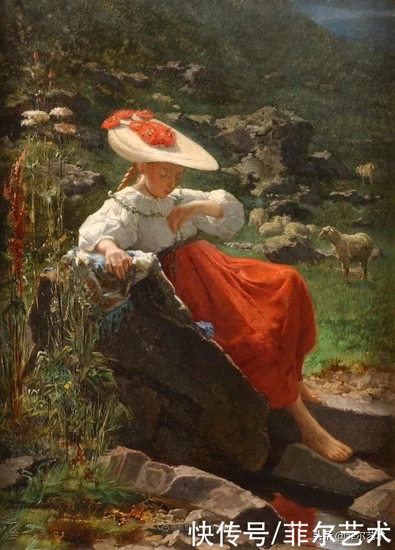 蒂奥多·|乡村生活~比利时画家蒂奥多·杰拉德油画作品欣赏