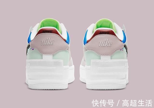 nike 重叠解构+像素风点缀!这双全新Air Force 1看点真不少