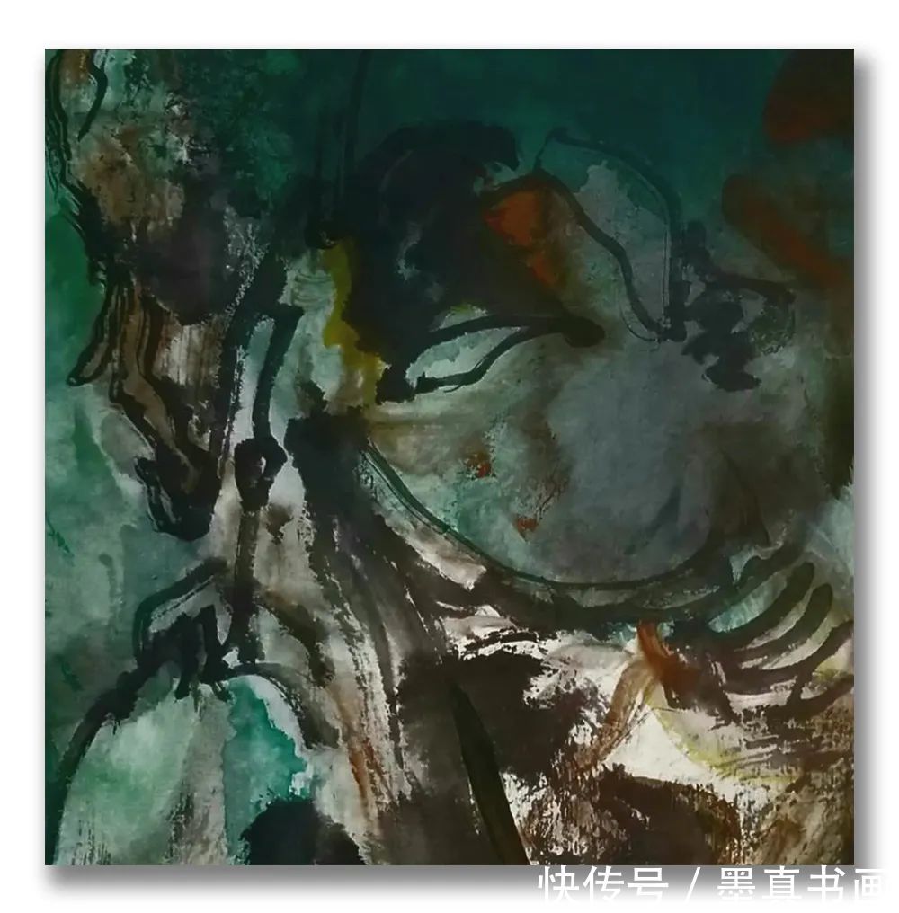 局部|《大美为真》中国当代书画名家学术邀请展—富中奇(局部)