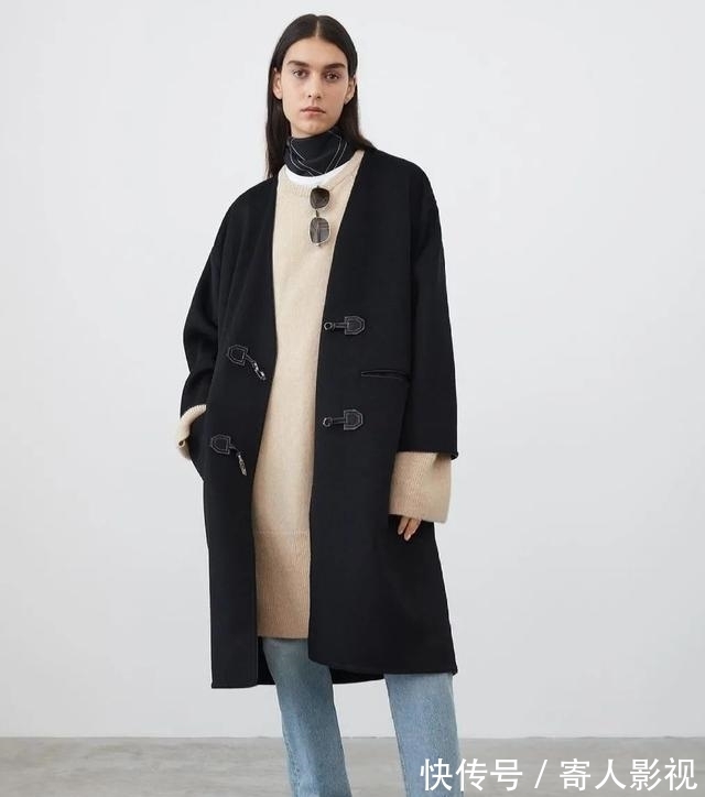 皮毛 冬天的高级感,一件大衣就够了