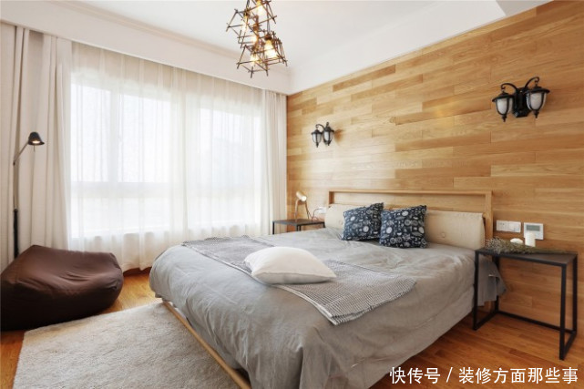 二居室|105平蓝白地中海二居室,让人放松身心,沉浸其中