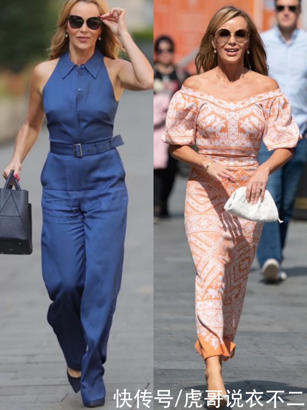 连体裤|欧美大龄博主的夏日街拍，没有高颜值，也一样自信飒爽又时髦优雅
