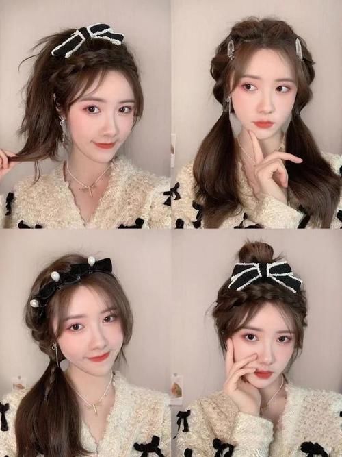 双马尾|新年就要美美的,甜美又调皮的编发,小笨手也能学会