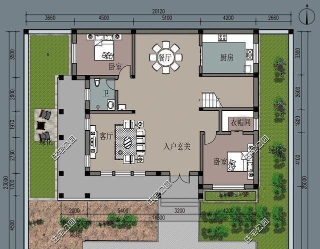 平面|实拍10省农村别墅，第4套、第7套经典又耐看，建第3套18万就够了