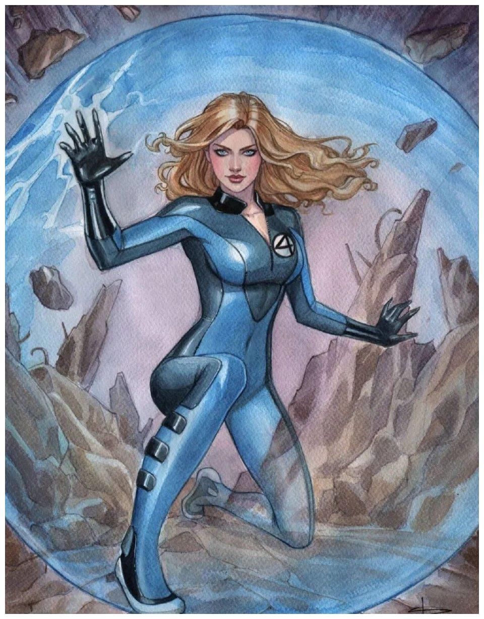 我不允许漫威迷没有隐形女杰西卡的壁纸