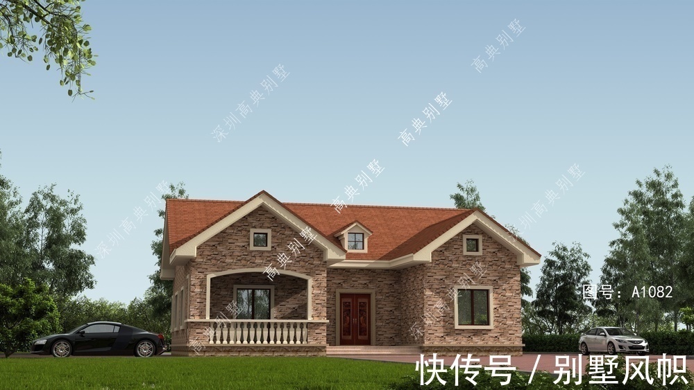 农村|农村一层别墅户型,虽然面积小,但功能强大。