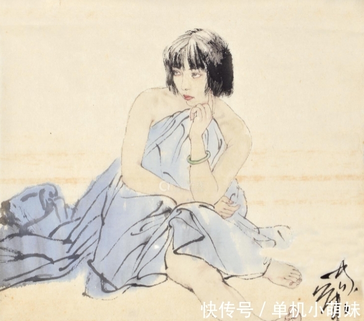 文人画@何家英:细致入微的刻画,带有文人画的高雅意境