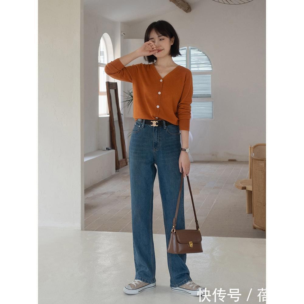 秋季|秋季穿“针织衫”最知性优雅,学会这4种搭配就OK,气质到骨子里