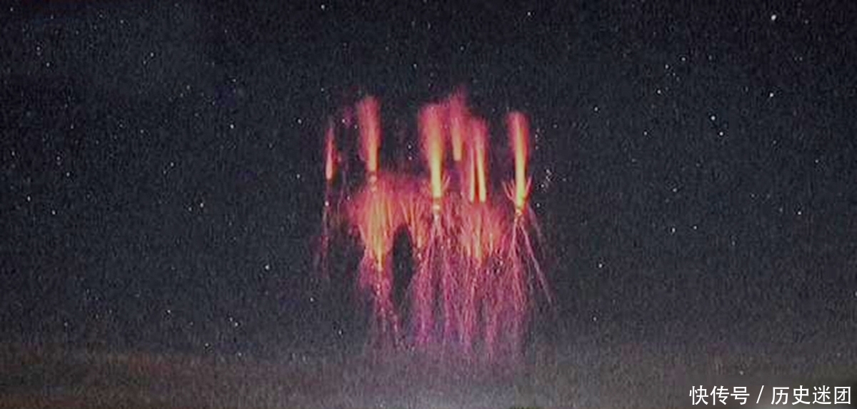 5月9日,贵阳天空现红色精灵奇观,形似水母,科学解释其产生原理