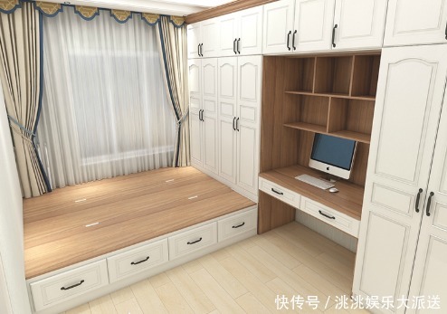 衣柜|5㎡卧室当10㎡用,这样设计,收纳、办公、样样不误,又白赚5万