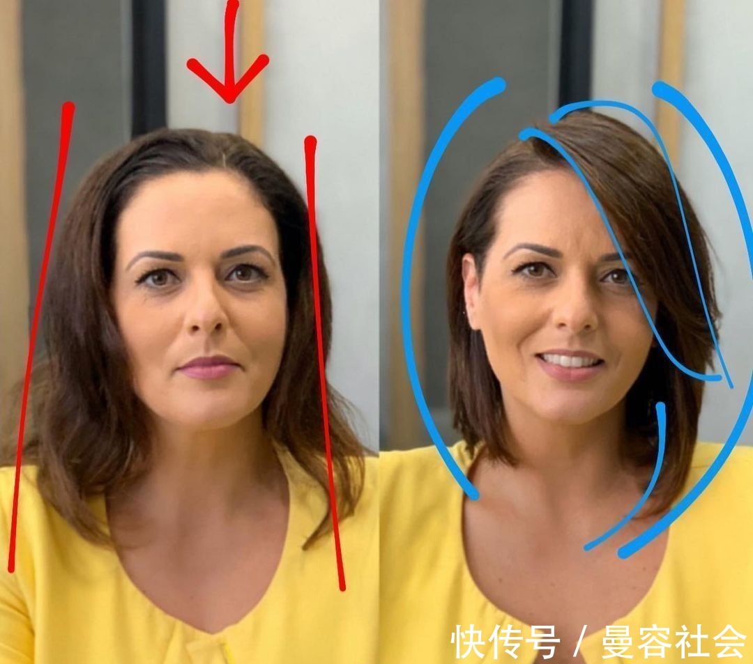 染发 发型这样换,效果就是不一样,美到就像变个人